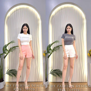 爆款新品🔥高品质气质款罗马高腰短裤 RM59 Only🌸