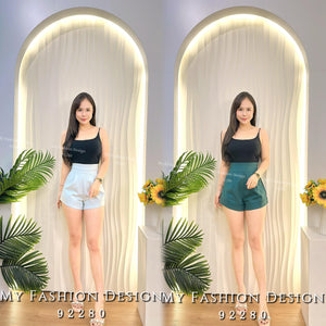 独家爆款抢先上架🔥 高品质高腰锦棉短裤 RM65 Only🌸（2-F4）