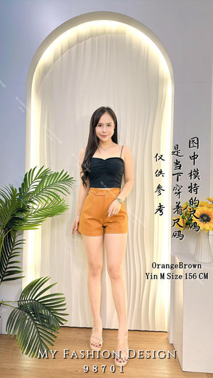 爆款爆款🔥 高品质高腰锦棉短裤 RM59 Only🌸 （2-D2）