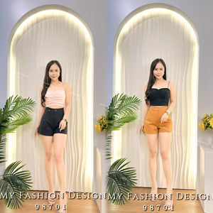 爆款爆款🔥 高品质高腰锦棉短裤 RM59 Only🌸 （2-D2）