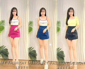 黑卡独家爆款🔥 高品质高腰锦棉裤裙 RM65 Only🌸 （2-B3）