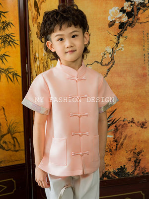 🏮MFD独家亲子系列🏮高品质中式男童唐装上衣 RM99 Only🍊（原价RM129）（2-F3）