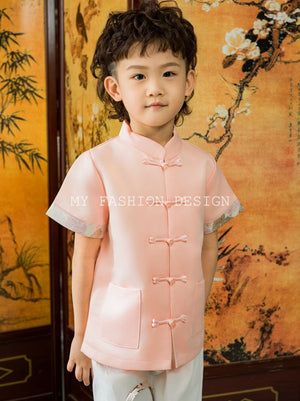 🏮MFD独家亲子系列🏮高品质中式男童唐装上衣 RM99 Only🍊（原价RM129）（2-F3）