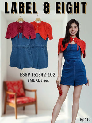 #️⃣🔥爆款新品🔥高品质新中式牛仔连体裤 RM102 Only🌸