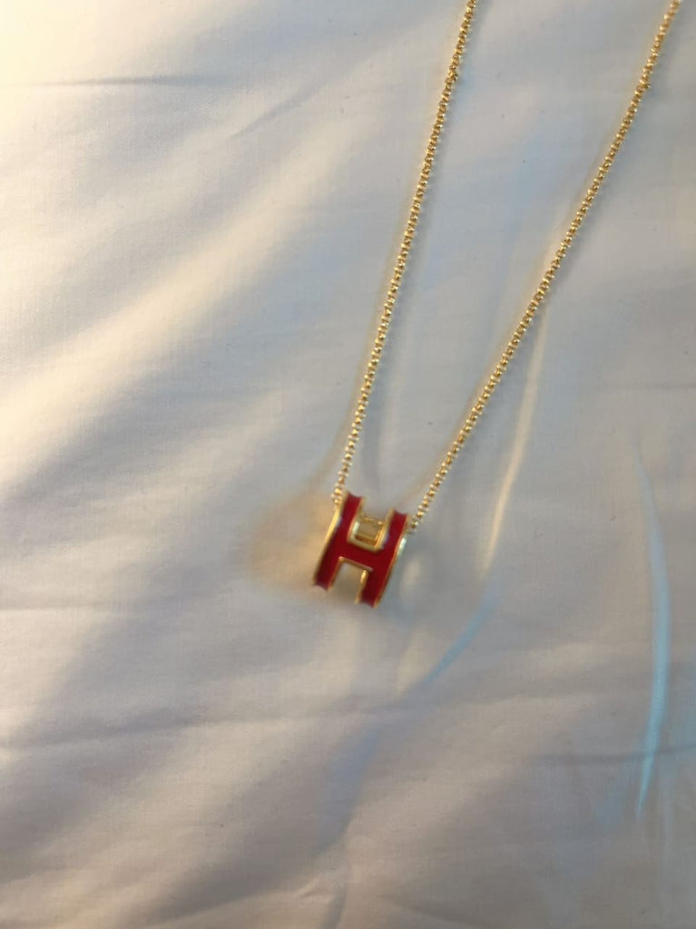 红色H 项链 RM45.90