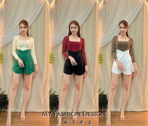 爆款新品❤️‍🔥 高品质高腰时装短裤 RM59 Only🌸(2-U4)