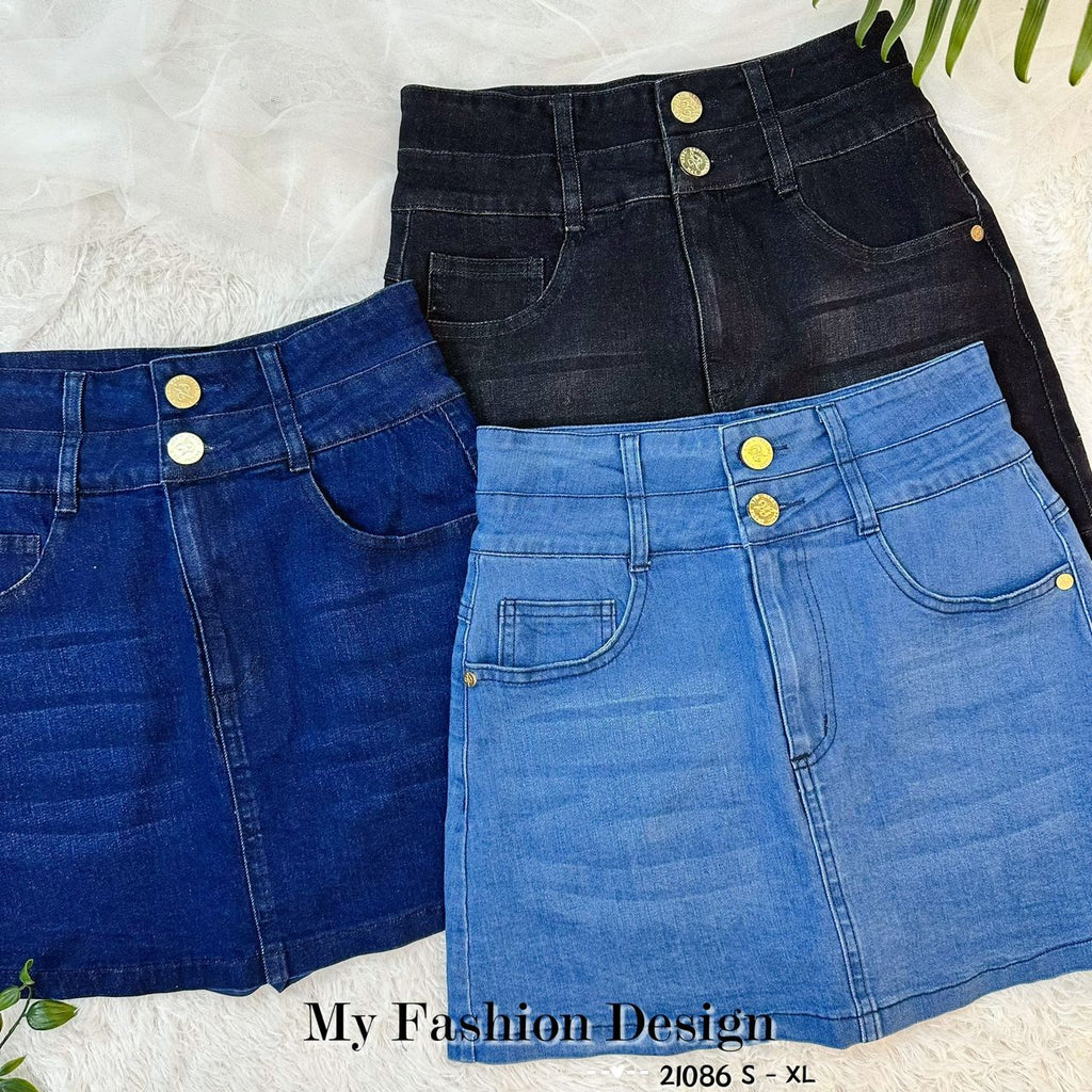爆款新品❤️‍🔥 高品质高腰牛仔裤裙 RM62 Only🌸（2-E2）