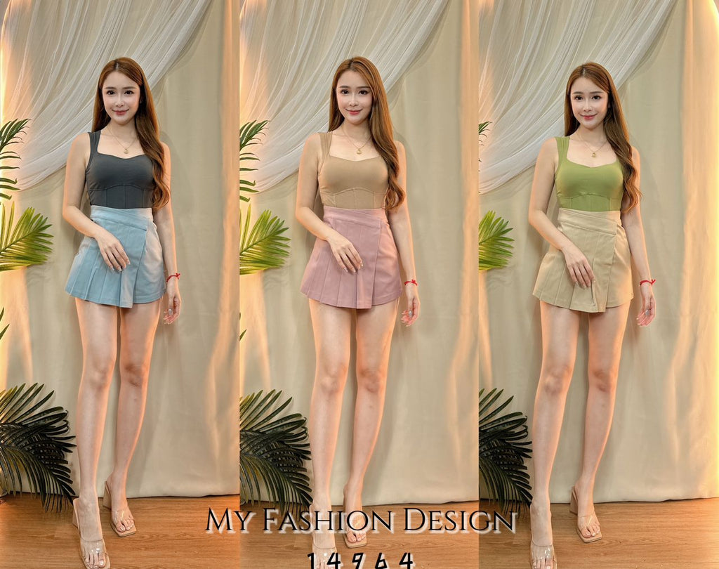 爆款新品❤️‍🔥 高品质高腰百褶裤裙 RM59 Only🌸（2-M2）