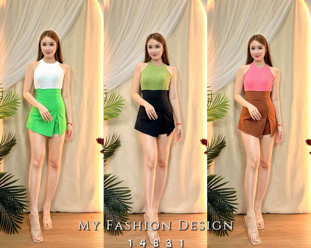 爆款新品❤️‍🔥 高品质高腰时装款裤裙 RM59 Only🌸（2-C2）
