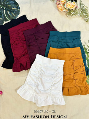 ‼️‼️🔥黑卡独家爆款🔥高品质高腰皱褶款裤裙 RM62 Only🌸