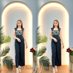 🔥黑卡独家爆款🔥高品质蕾丝拼接连体长裤 RM109 Only🌸 (2-L3）