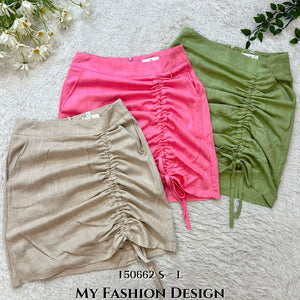 爆款新品❤️‍🔥 高品质高腰抽绳裤裙 Rm59 Only🌸（1-D3）