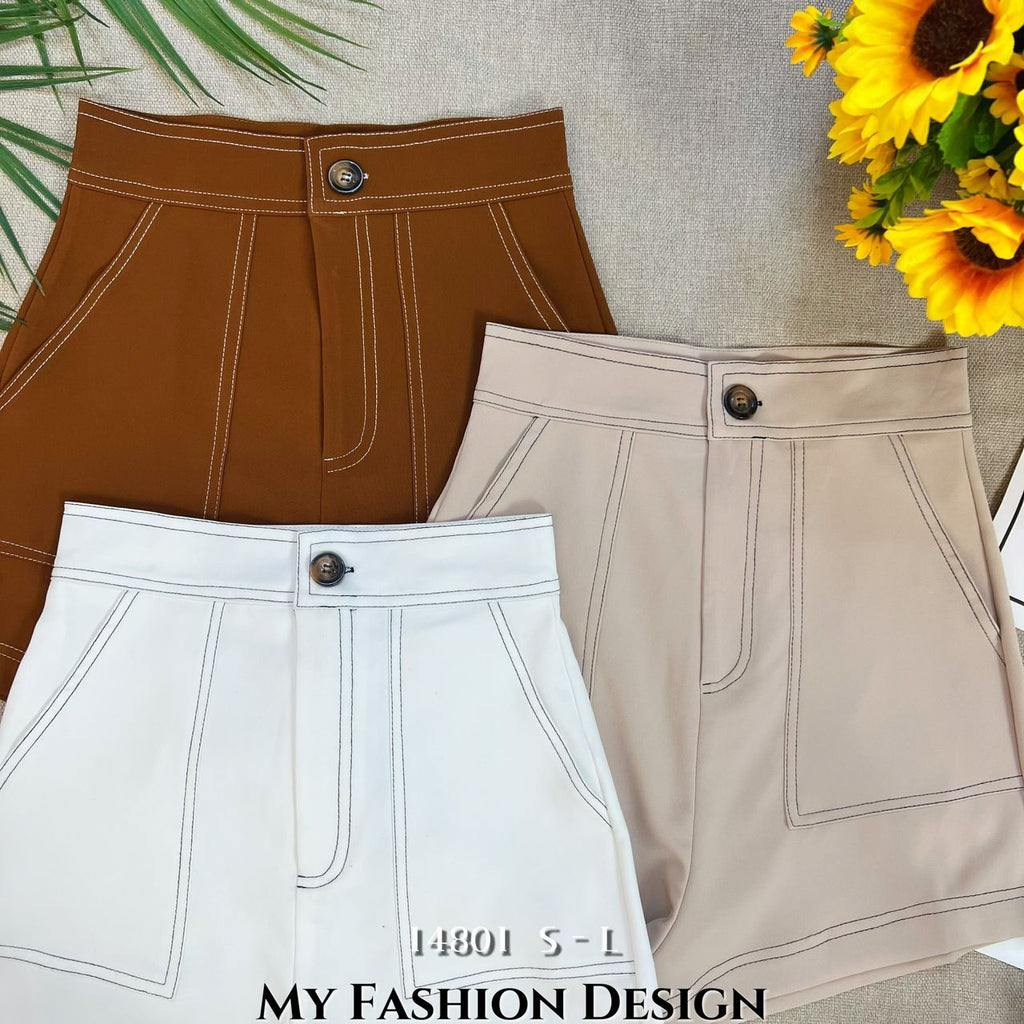 爆款新品❤️‍🔥 高品质高腰时装短裤 RM59 Only🌸（1-G3）