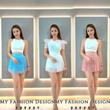 🔥黑卡独家爆款🔥高品质高腰时装纱裤裙 RM63 Only🌸（1-U3）