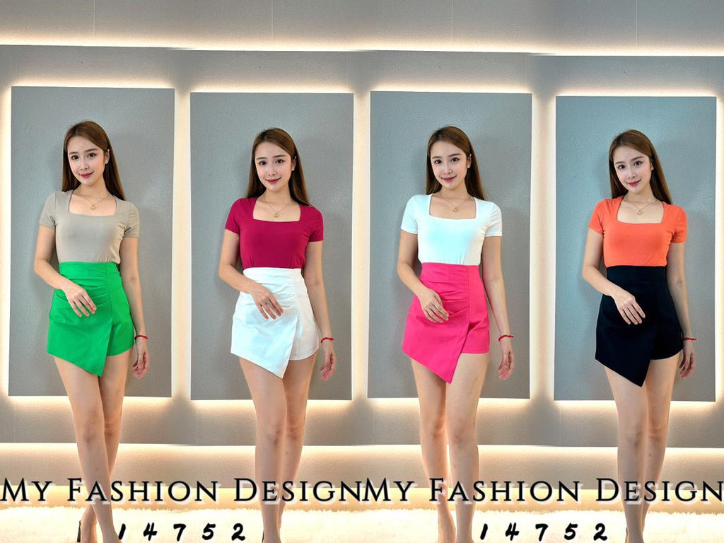 爆款新品❤️‍🔥 高品质高腰时装裤裙 RM58 Only🌸(1-D2)