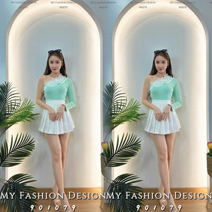 爆款新品❤️‍🔥 高品质斜边棉质上衣 RM42 Only🌸（1-A2）