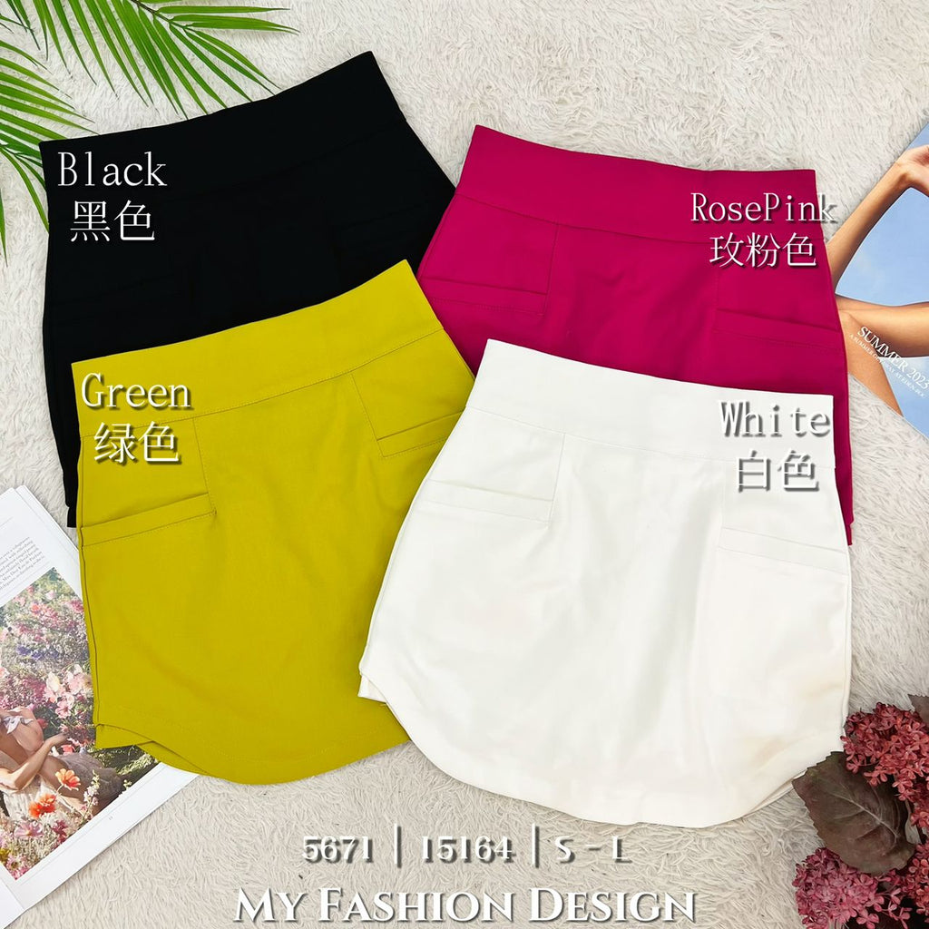 爆款新品❤️‍🔥 高品质高腰时装裤裙 RM59 Only🌸(1-F2)