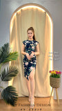 爆款新品❤️‍🔥 高品质气质花花连体裙 RM79 Only🌸 (2-N2)
