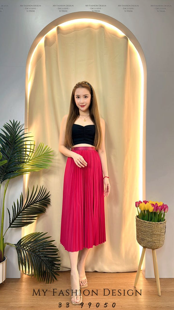 爆款新品❤️‍🔥 高品质长版百褶裙子 RM59 Only🌸（1-E1）