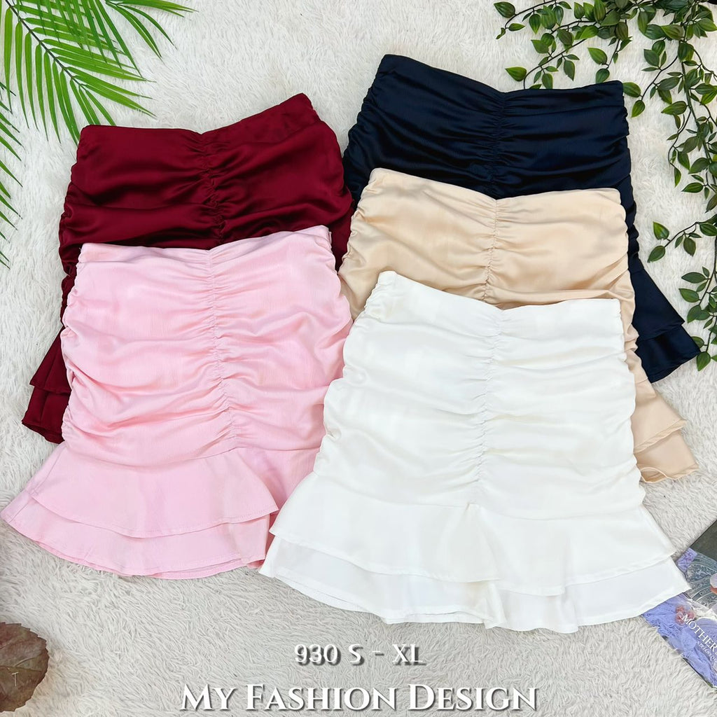 🔥爆款新品🔥高品质Satin皱褶裤裙 RM59 Only🌸 (2-O3)