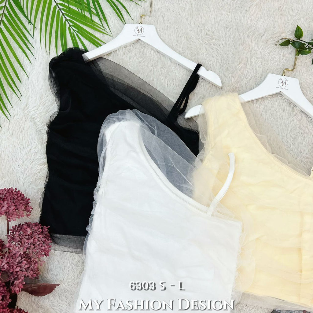 🔥爆款新品🔥高品质棉质网纱上衣 RM49 Only🌸 (2-E3)