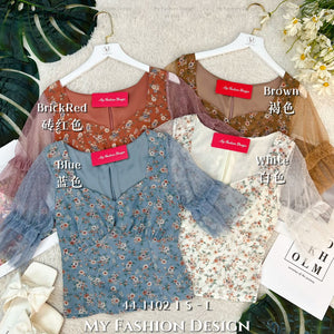 爆款新品 🔥 高品质花花上衣 RM49 ONLY 🌸 (2-M4)