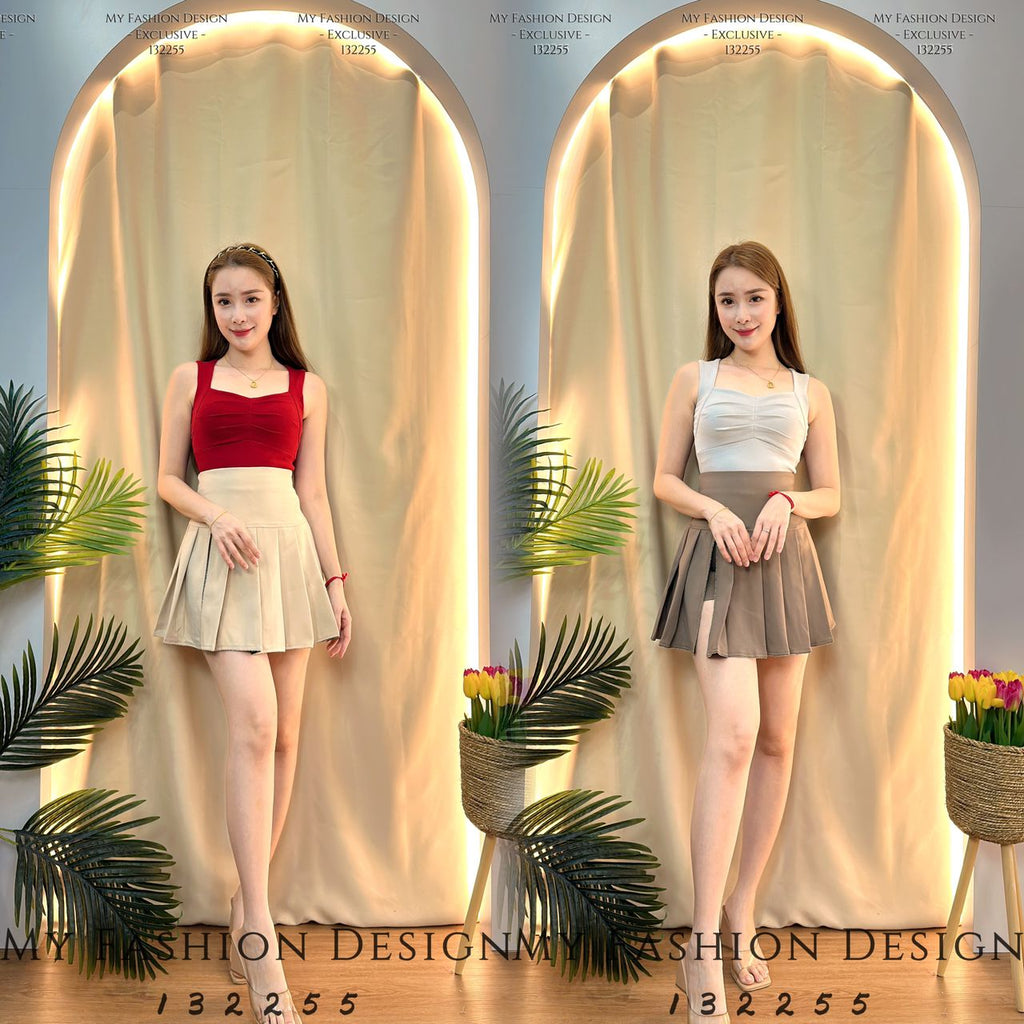 爆款新品❤️‍🔥 高品质高腰百褶裤裙 RM59 Only🌸 (2-V4)