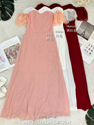 爆款新品❤️‍🔥 高品质气质款连体长裙 RM89 Only🌸 (2-N4)