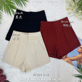 爆款新品🔥高品质高腰罗马短裤 RM59 Only🌸 (2-T3)