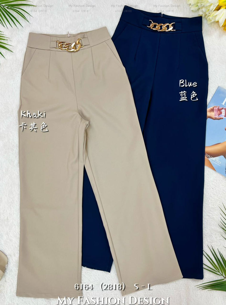 爆款新品🔥高品质高腰西装直筒长裤 RM34.50 Only🌸 （原价 RM69 ）(1-B3)