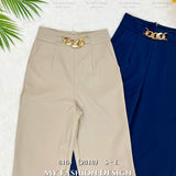爆款新品🔥高品质高腰西装直筒长裤 RM34.50 Only🌸 （原价 RM69 ）(1-B3)