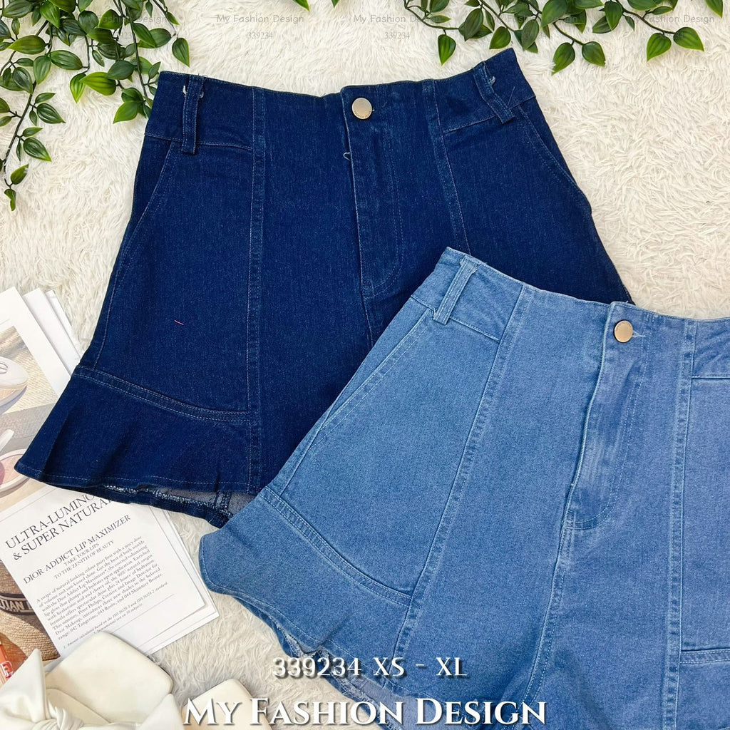 🔥黑卡独家爆款🔥高品质高腰软牛仔短裤 RM62 Only🌸 (1-K4)