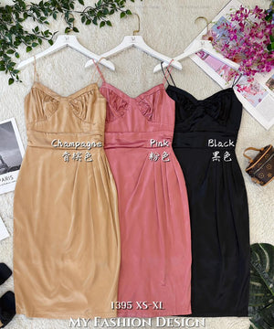 🔥黑卡独家爆款🔥高品质吊带修身连体裙 RM89 Only🌸 (1-G4)
