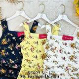 爆款新品🔥高品质气质花花连体裤裙 RM79 Only🌸(2-I3)