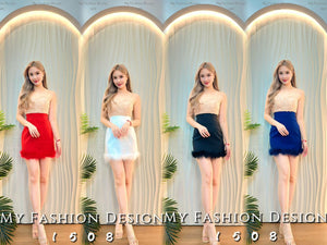 🔥黑卡独家爆款🔥高品质高腰毛毛裙子 RM59 Only🌸(2-U3)