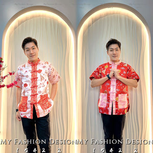 金卡亲子系列🔥高品质提花爸爸款唐装 RM119 Only🌸(2-K1) (SH-D2)