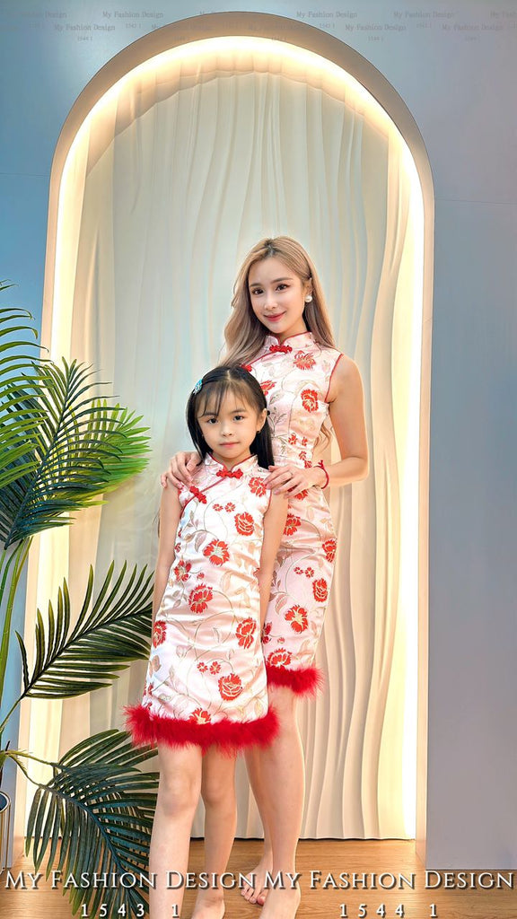 🔥金卡独家爆款🔥高品质妈妈款旗袍连体裙 RM119 Only🌸（2-S2）