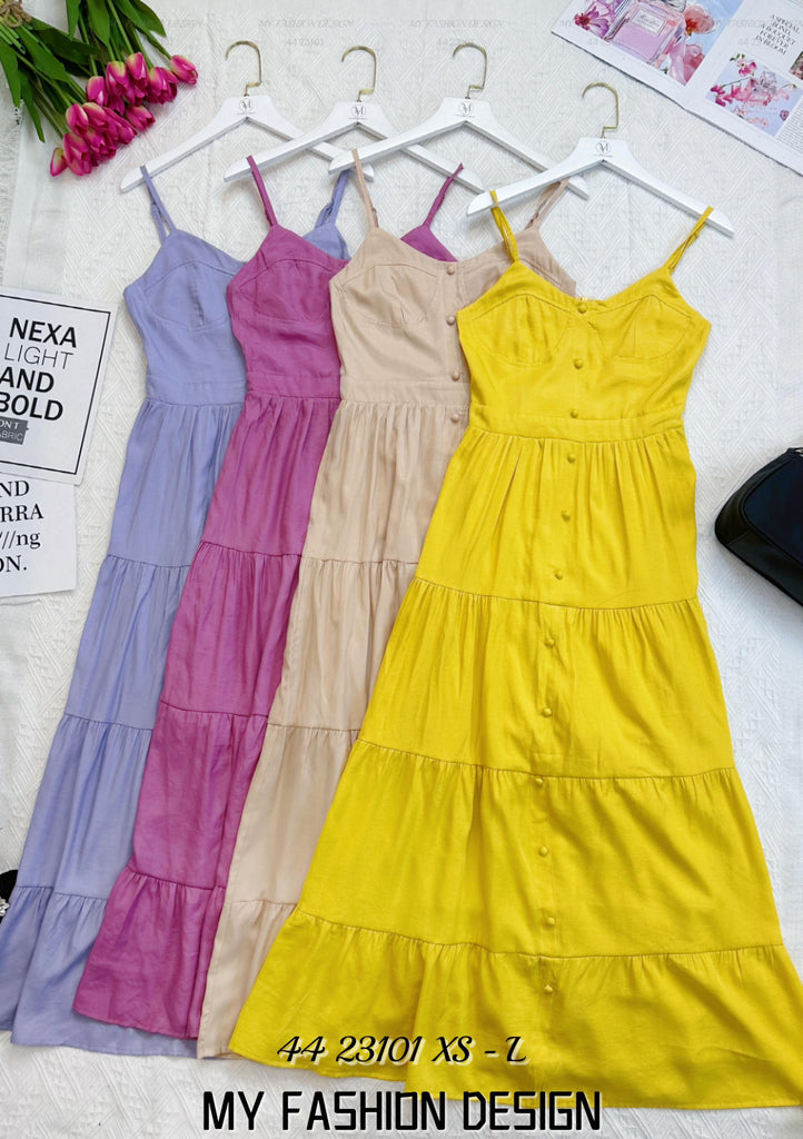 🔥独家爆款🔥高品质吊带气质连体裙 RM79 Only🌸（1-R1）