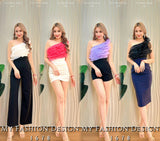 🔥金卡独家爆款🔥高品质气质款斜边上衣 RM69 Only🌸 （1-D2）