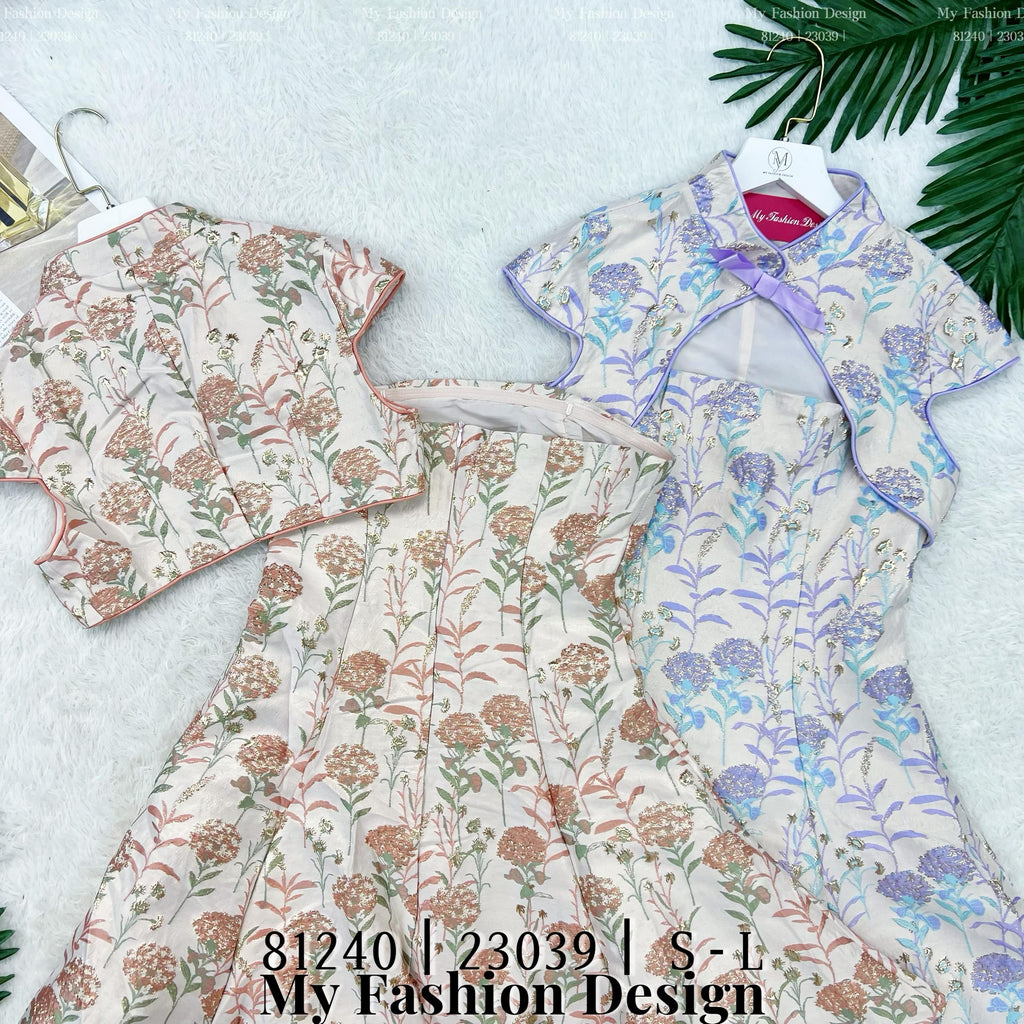 爆款新品🔥高品质提花款旗袍两件套 RM95 Only🌸（1-A4）