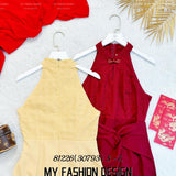 爆款新品🔥高品质cut in款旗袍连体裙 RM79 Only🌸（补现货）