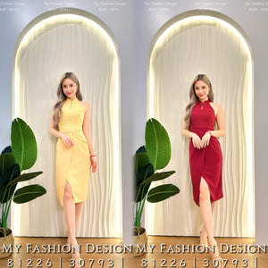 爆款新品🔥高品质cut in款旗袍连体裙 RM79 Only🌸（补现货）