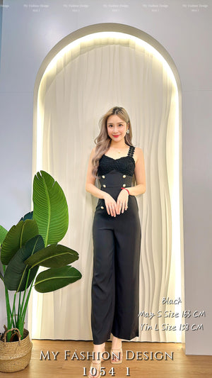 🔥黑卡独家爆款🔥高品质水溶花拼接连体长裤 RM99 Only🌸（1-G3）