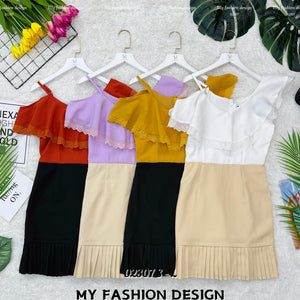 爆款新品🔥 高品质气质拼色连体裤裙 RM79 Only🌸（SH-D4）