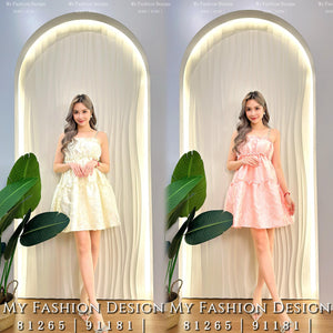 🔥爆款新品🔥高品质提花款连体裙 RM85 Only🌸（1-R4)