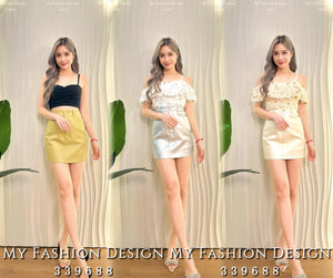 🔥黑卡独家爆款🔥高品质高腰皮裤裙 RM59 Only🌸（2-J4）