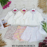 【补现货】🛍️爆款新品🛍️高品质气质小香风款套装 上衣 ➕ 裤子 RM39.90 Only🌸（原价 RM109）（1-L3）