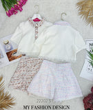 【补现货】🛍️爆款新品🛍️高品质气质小香风款套装 上衣 ➕ 裤子 RM39.90 Only🌸（原价 RM109）（1-L3）