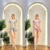 【补现货】🛍️爆款新品🛍️高品质提花款碎花套装 上衣 ➕ 裙子 RM35.00 Only🌸（原价 RM 99.00）