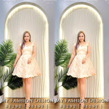 🔥爆款新品🔥高品质气质提花款连体裙 RM88 Only🌸（1-R4)